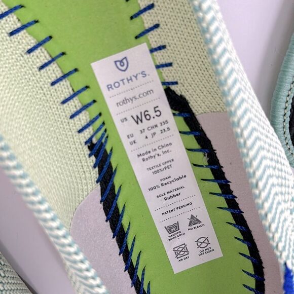 Rothy's The Point Mint Green Ballet Flats - Picture 7 of 8